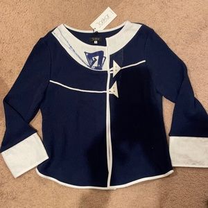 Jaskar Women’s Navy/White Cardigan